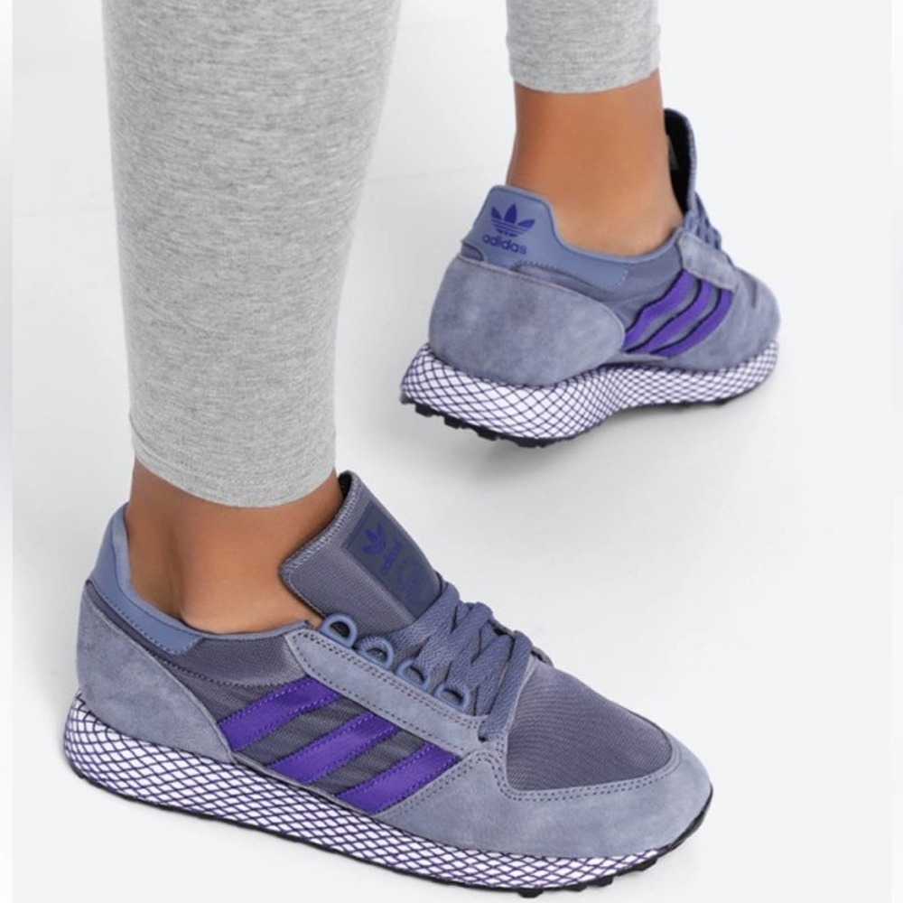 ADIDAS women's originals Forest Grove Raw Indigo | Purple EE5875 - Size 10